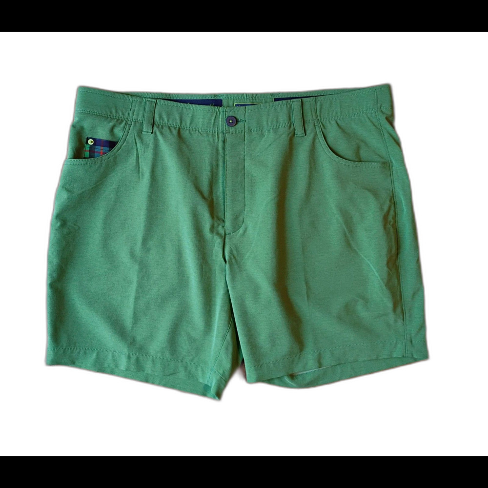 William Murray Green Golf Shorts 40 7" inseam